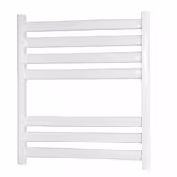 حوله خشک کن استیل فلت سفید 75