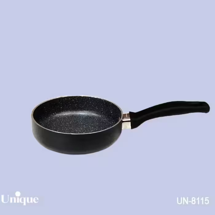 تابه تک دسته سایز 16 کف گرانیت مشکی یونیک کد UN-8115