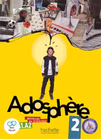 کتاب فرانسوی ادوسفیر Adosphere 2 A1 A2