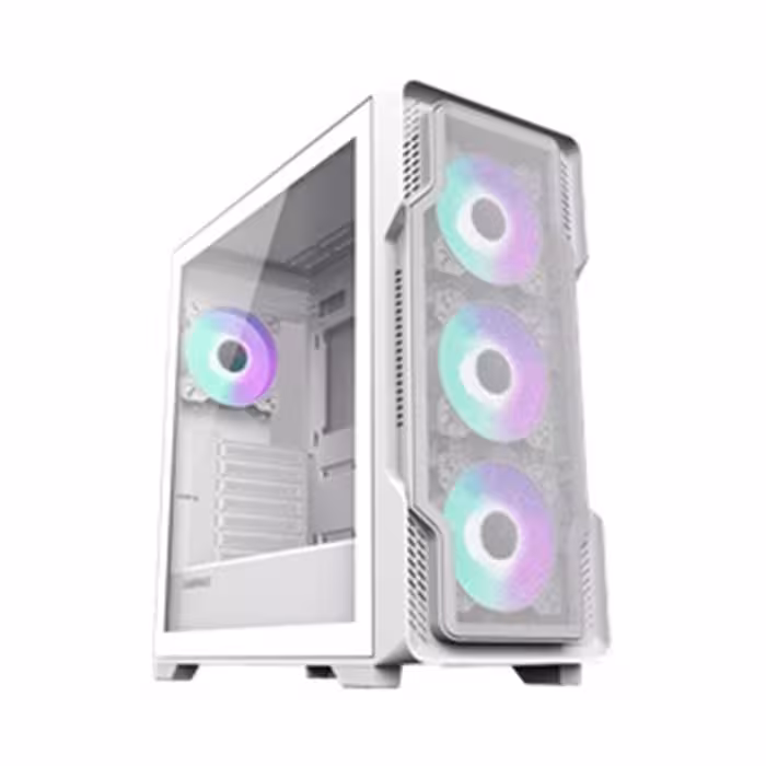 کیس گیم مکس سفید Case GameMax Siege White