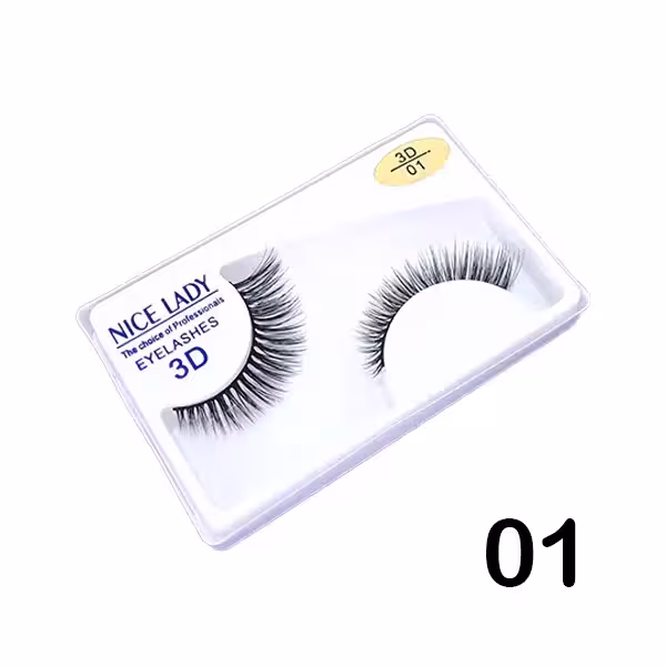 مژه سه بعدی نایس لیدی شماره 01