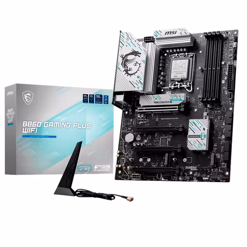 مادربرد ام اس آی B860 GAMING PLUS WIFI DDR5