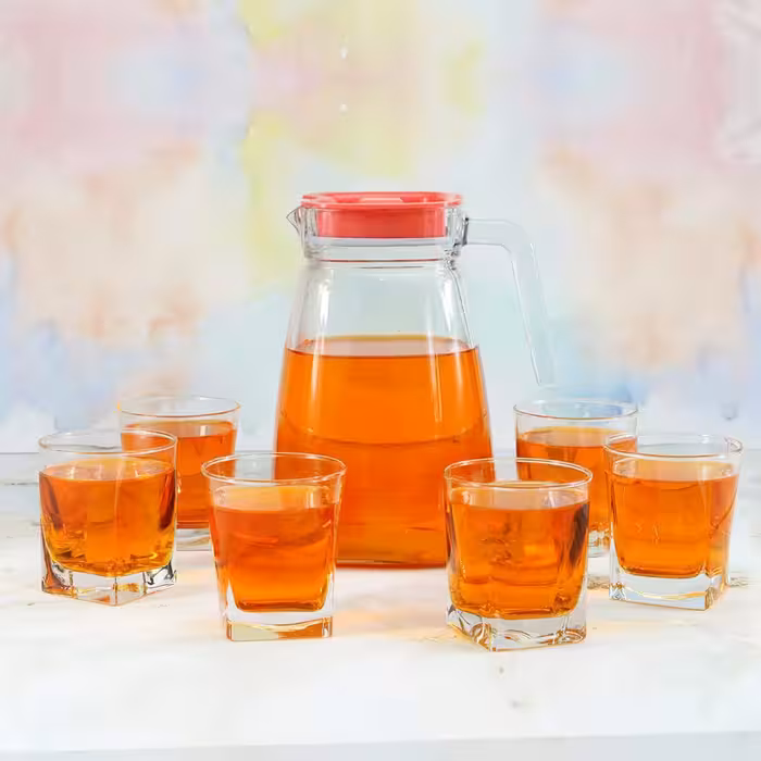 ست پارچ و لیوان پاشاباغچه مدل کار کد CARRE-96692