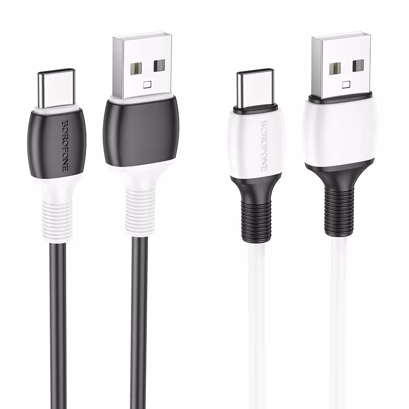 کابل شارژ USB-A به USB-C بروفون مدل BX84 طول 1 متر