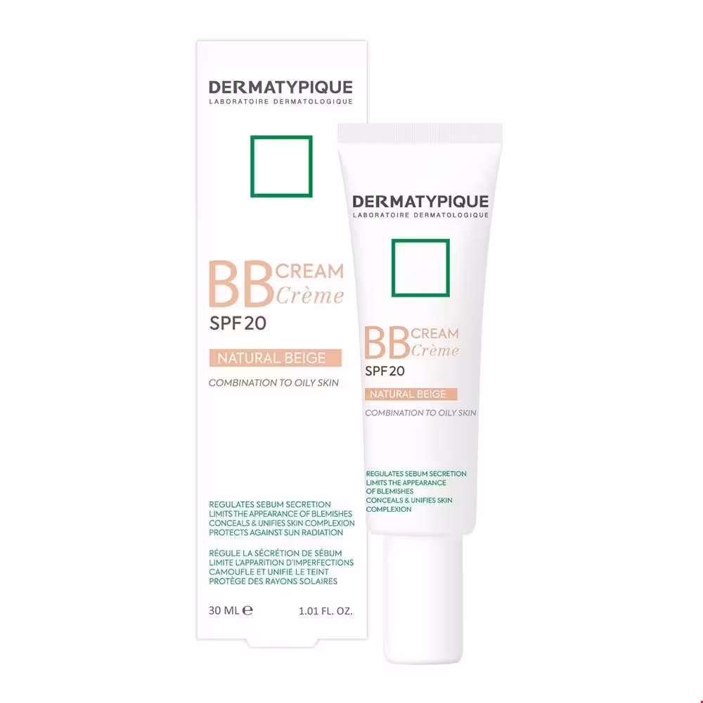 بی بی کرم SPF20 درماتیپیک مناسب پوست چرب و مختلط 30 میلی لیتری