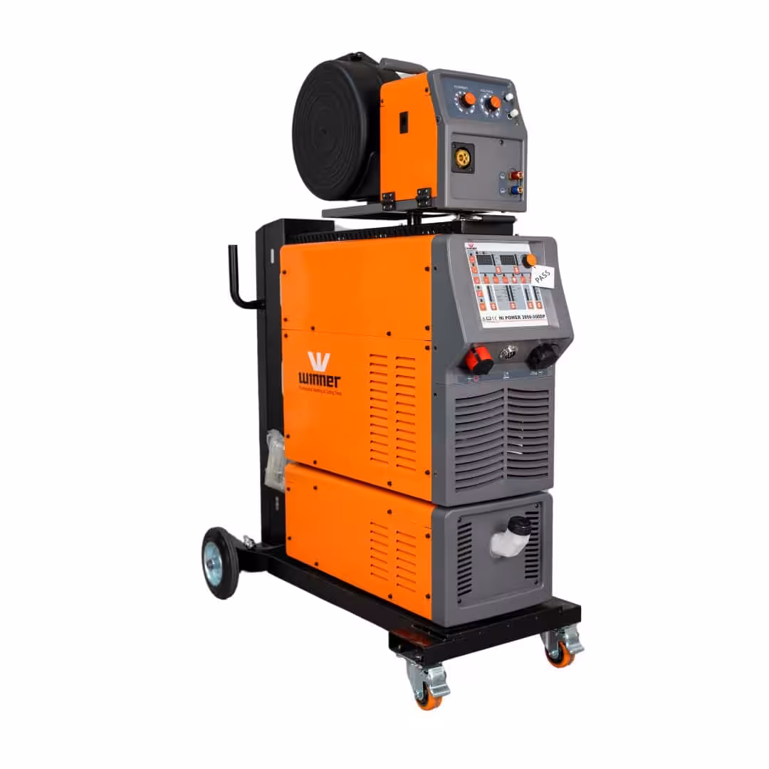 دستگاه جوش میگ دبل پالسی آلومینیوم 500 آمپر وینر مدل 3850