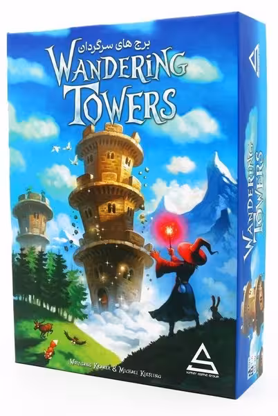 بازی فکری برج های سرگردان - کتاب‌فروشی کوچه کتاب