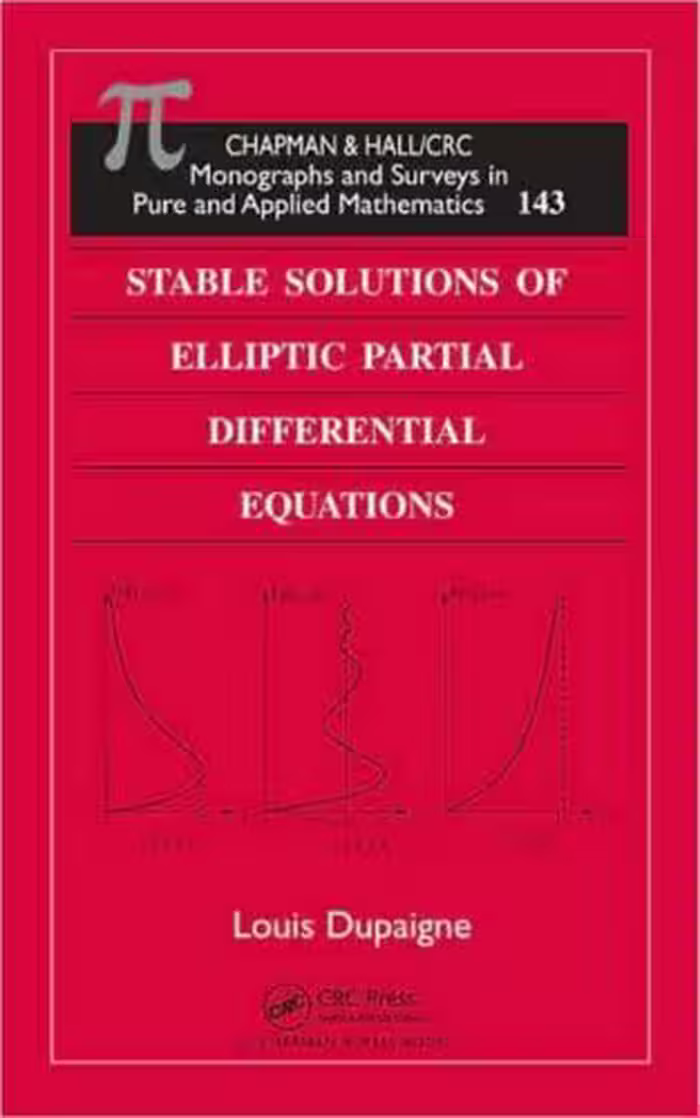 خرید و دانلود نسخه کامل کتاب Stable Solutions of Elliptic Partial Differential Equations