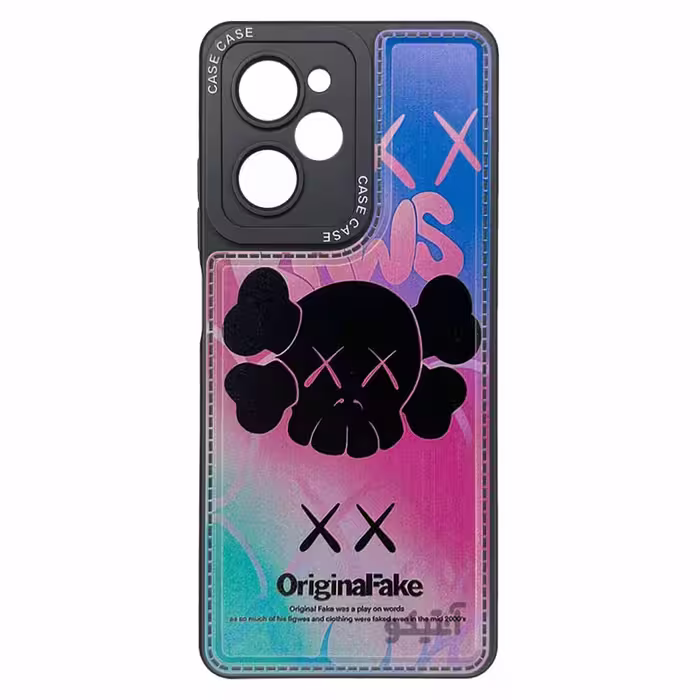 قاب فانتزی طرح دار بالشتی طرح Kawsمناسب برای Xiaomi Poco X5 Pro-کد1172