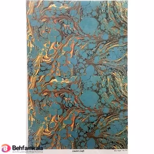 دکوپاژ برنجی(الیافی)پشت چسب دار ریچ کد 757