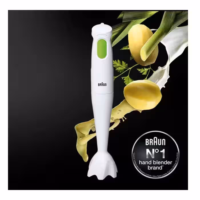 گوشت کوب برقی براون مدل MQ100 | خرید Braun Hand Blender اصل