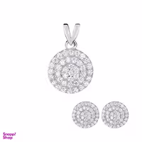 نیم ست نقره اقلیمه کد NN316