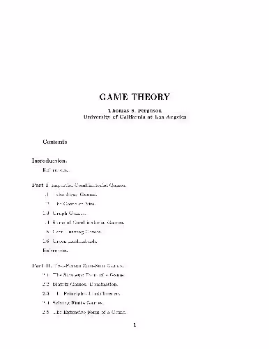 خرید و دانلود نسخه کامل کتاب Game theory