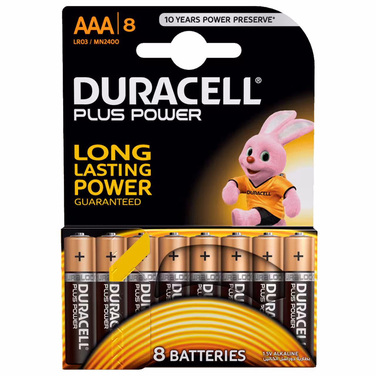 باتری نیم قلمی دوراسل پلاس 8 عددی – جعبه ی 10 تایی