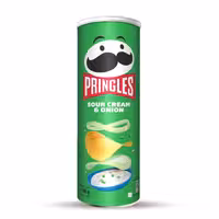 چیپس پرینگلز سبز با طعم پیاز و خامه 165 گرمی pringles