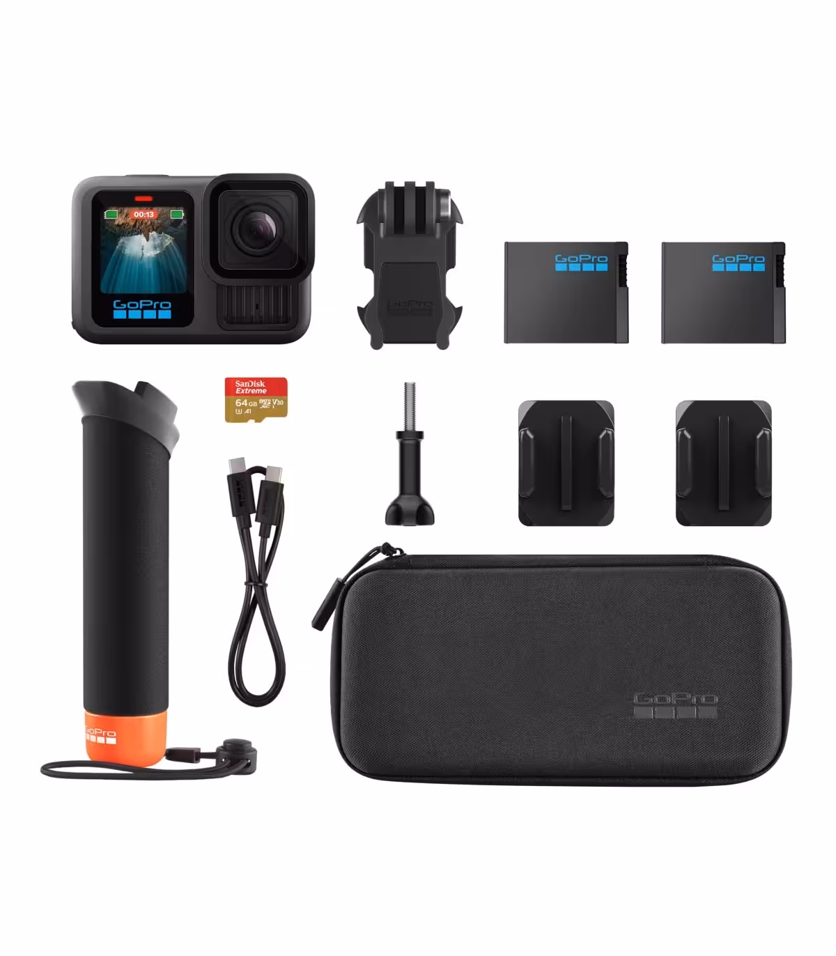 دوربین ورزشی گوپرو GoPro HERO 13 Black Special Bundle