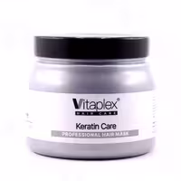 ماسک ترمیم کننده ویتاپلکس مناسب موهای کراتین شده با آبکشی فاقد سولفات 500ML