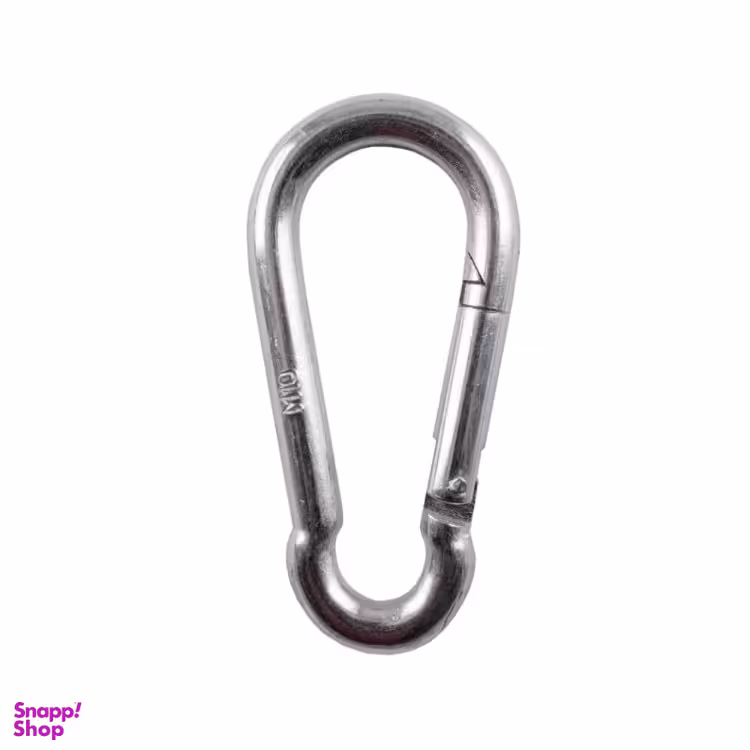 قلاب کارابین گلابی سایز 10 بسته 100 عددی