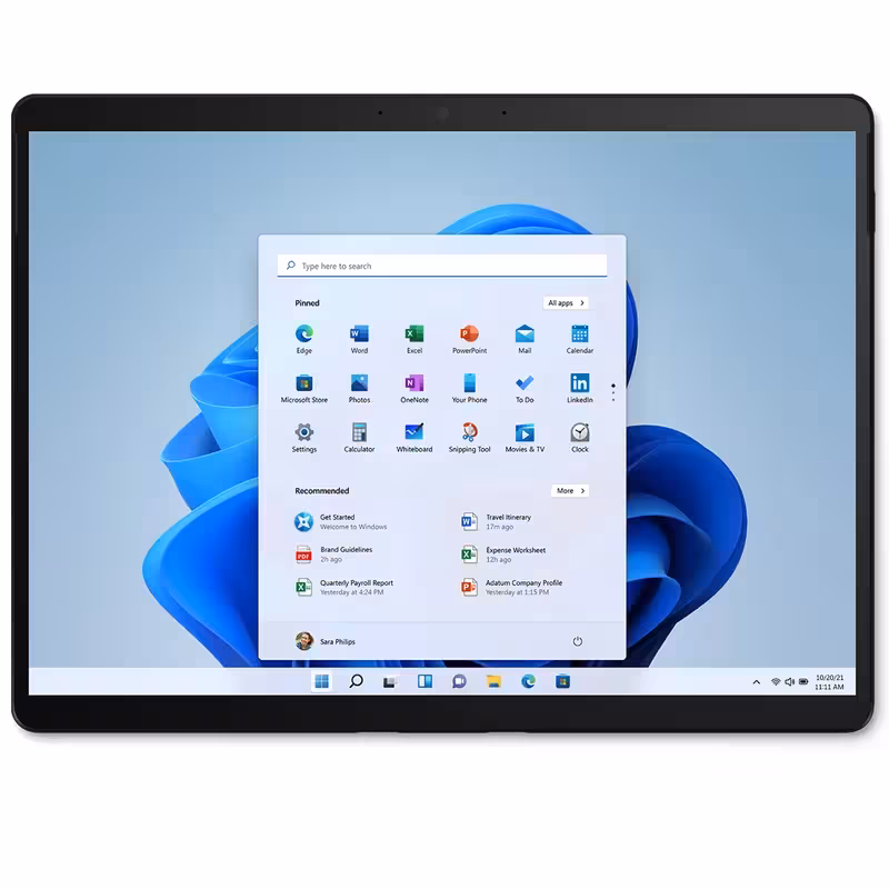 تبلت مایکروسافت مدل Surface Pro 8-i5 ظرفیت 128 گیگابایت و 8 گیگابایت رم
