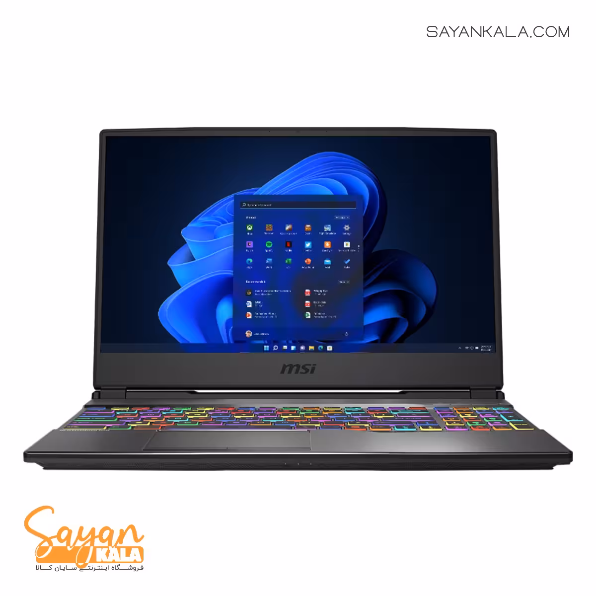 لپ تاپ گیمینگ ام اس ای مدل MSI ALPHA 15 R7 5800 16GB  512SSD RADEON 6600M 8GB