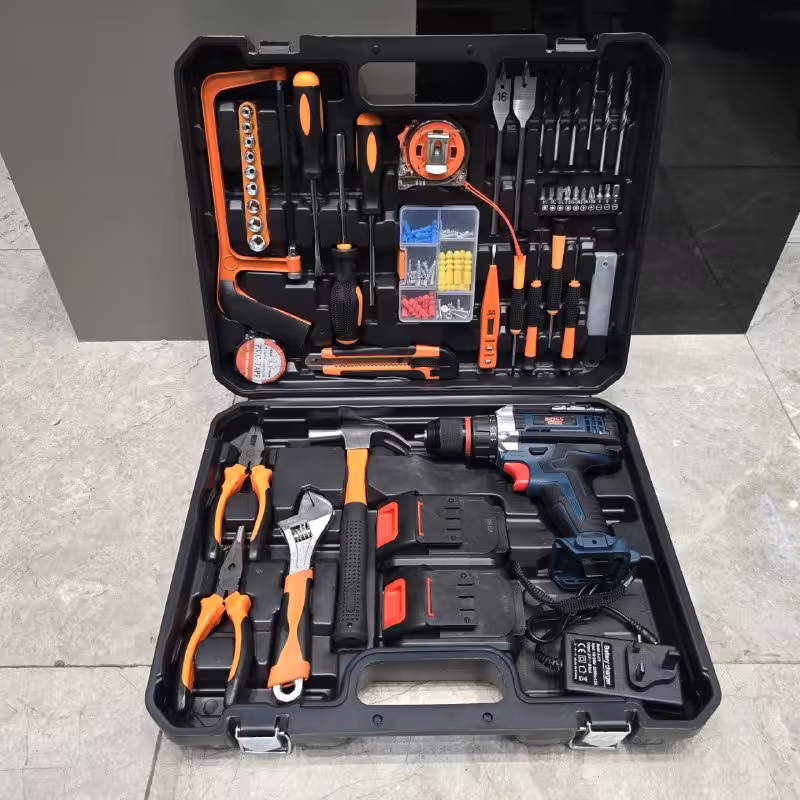 کیت دریل شارژی 148 ولت باس