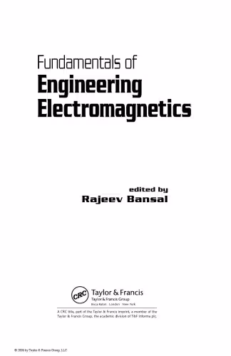 خرید و دانلود نسخه کامل کتاب Fundamentals of Engineering Electromagnetics