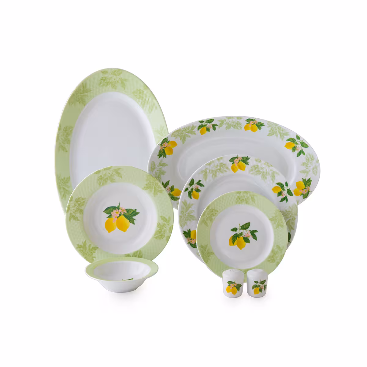 سرویس 28 پارچه 6 نفره طرح سیترونلا