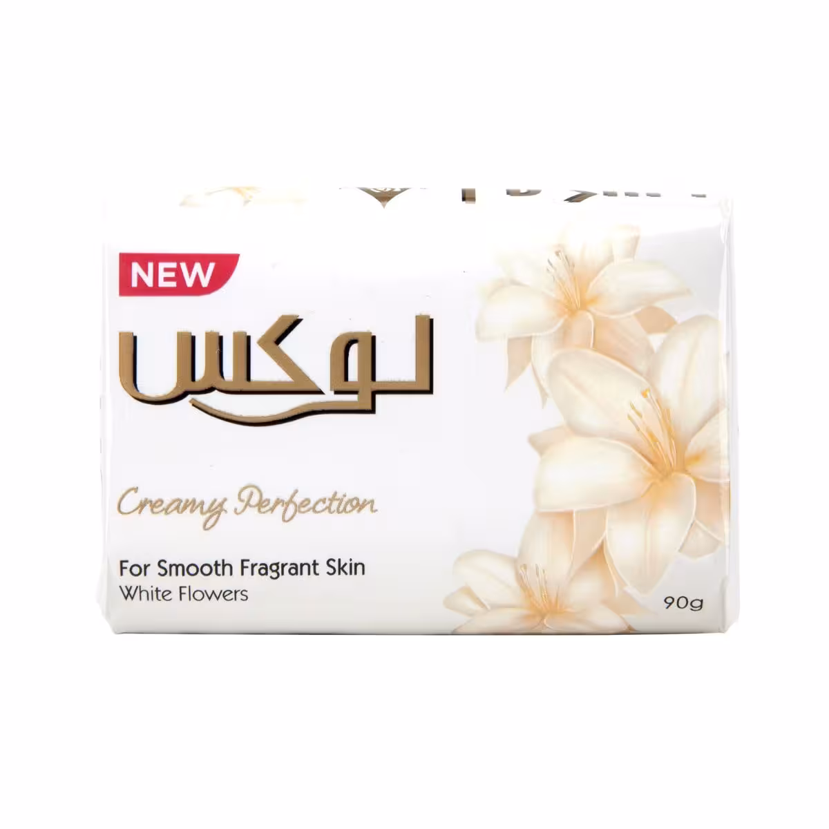 صابون لوکس با رایحه گل های سفید 90 گرم بسته 6 عددی