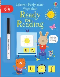 کتاب Usborne Early Years Wipe-Clean Ready for Reading