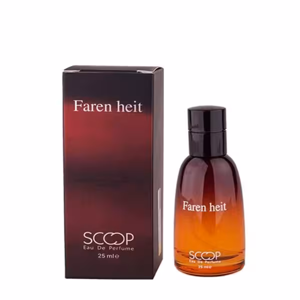 عطر جیبی مردانه اسکوپ مدل Faren Heit حجم 25 میلی لیتر