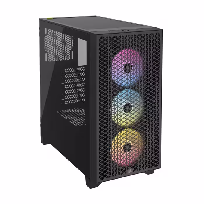 قیمت و خرید کیس کامپیوتر کورسیر مدل 3000D RGB AIRFLOW Black | یاس ارتباط