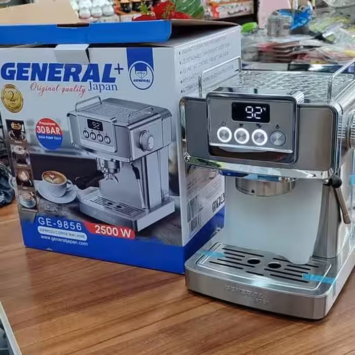 اسپرسو ساز و قهوه ساز جنرال ژاپن مدل : 9856-GE ارسال رایگان پستی