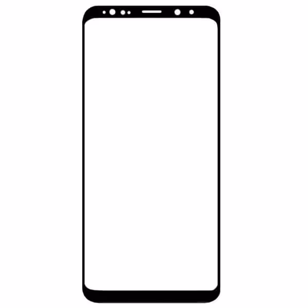 گلس تعمیراتی سامسونگ SAMSUNG S9 / G960 اورجینال مشکی