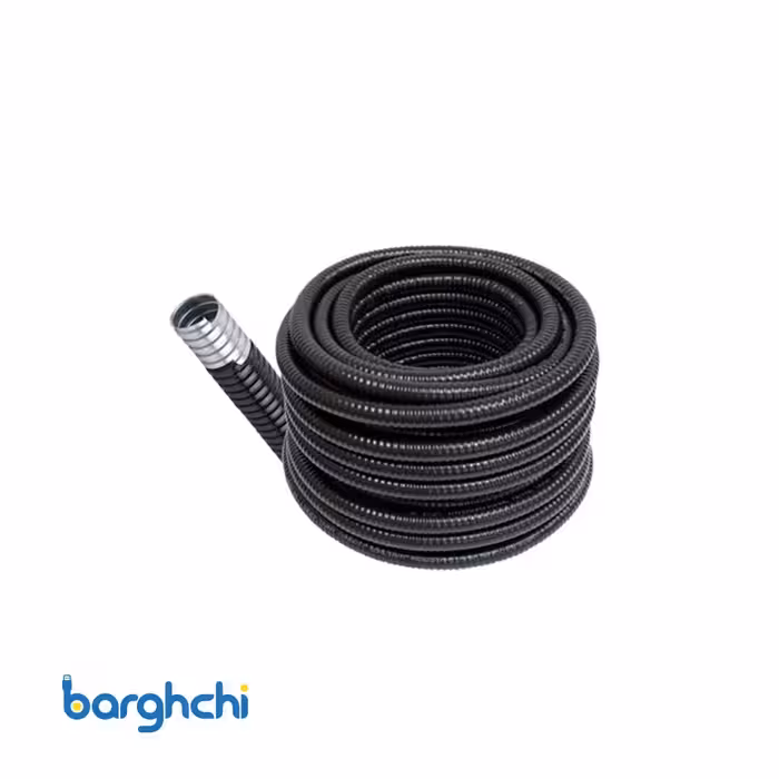 لوله فلکسی سایز 11 (گالوانیزه با روکش PVC درجه 1) 25 متری