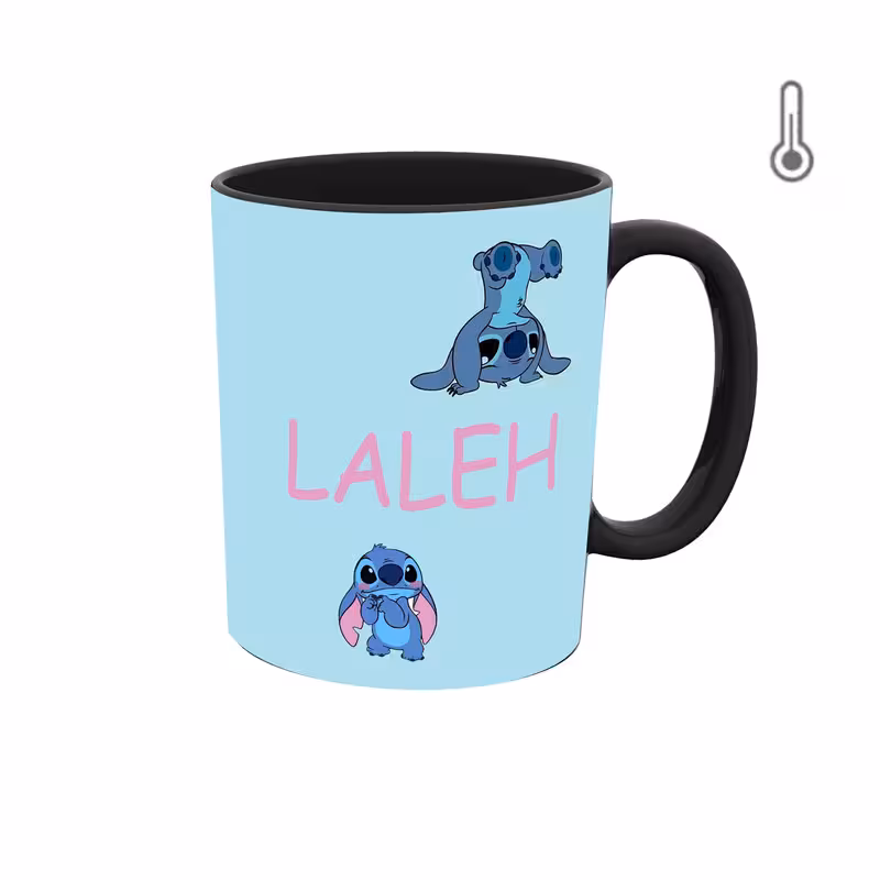 ماگ حرارتی  اسم لاله  استیچ