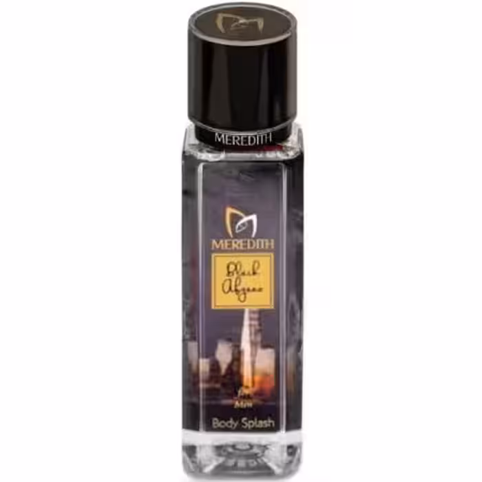 بادی اسپلش مردانه مردیت مدل بلک افگانو حجم 250 میلی لیتر