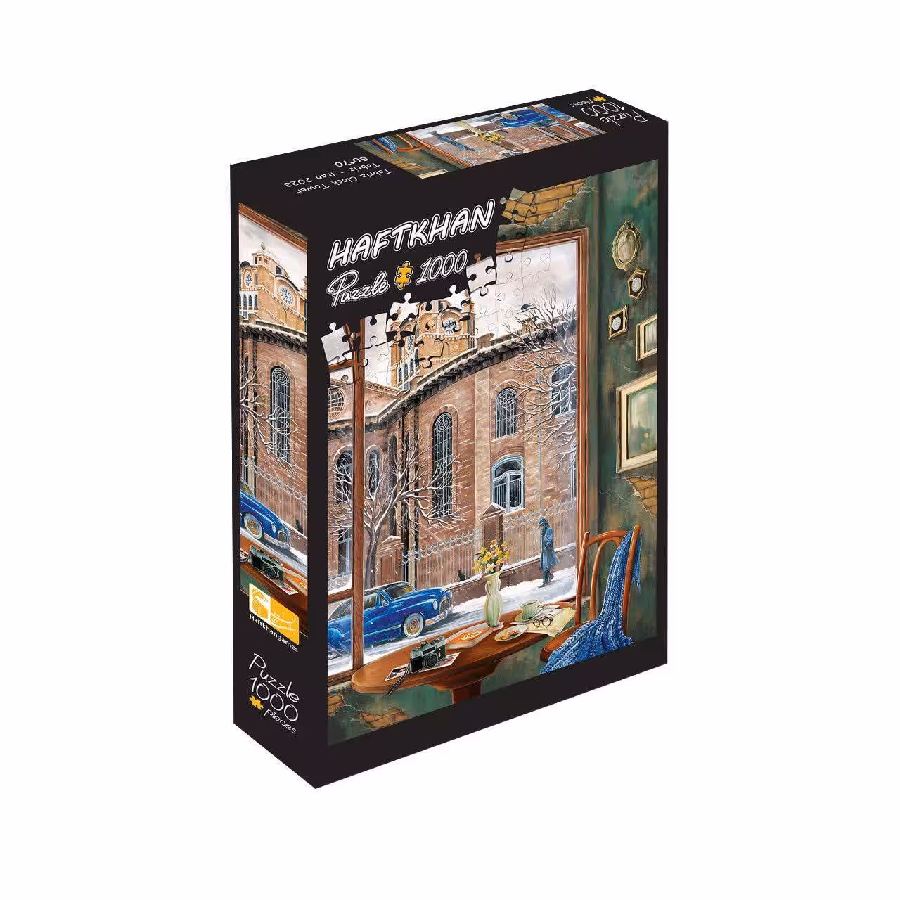 ☆ پازل 1000 قطعه برج ساعت تبریز هفت خان (نو، قسطی، با تخفیف)