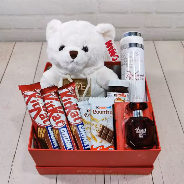 باکس هدیه ولنتاین دخترانه کد V718