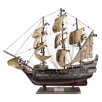 ماکت چوبی کشتی مروارید سیاه