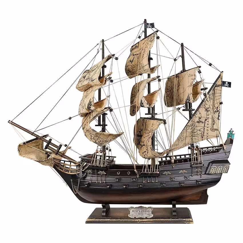 ماکت چوبی کشتی مروارید سیاه