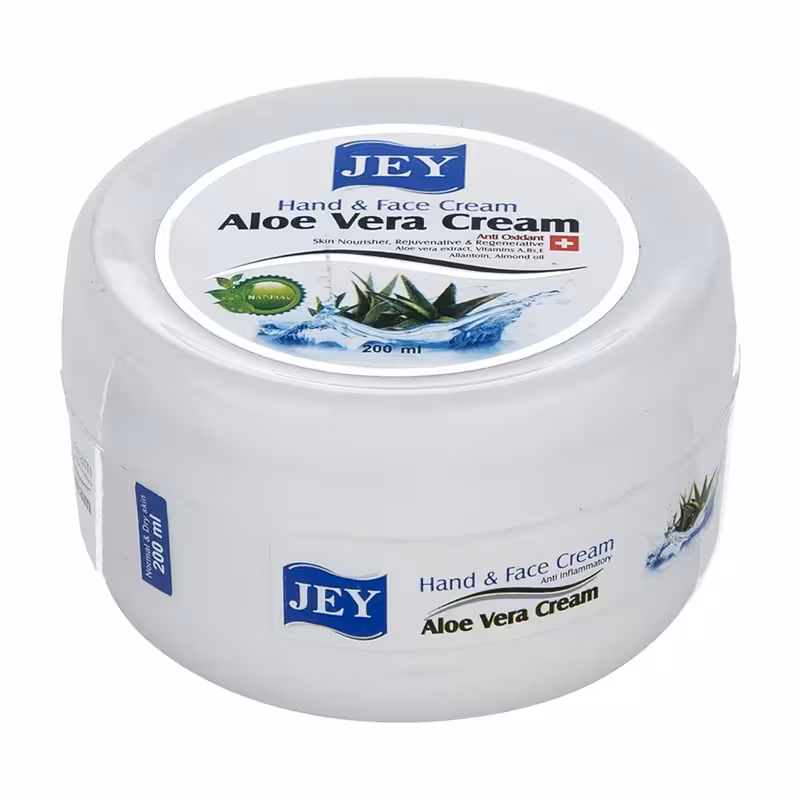 کرم مرطوب کننده کاسه دست و صورت جی مدل آلوئه ورا بسته 6 عددی