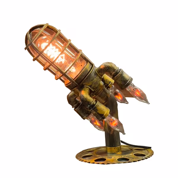 چراغ رومیزی دکوراتیو طرح فضاپیما