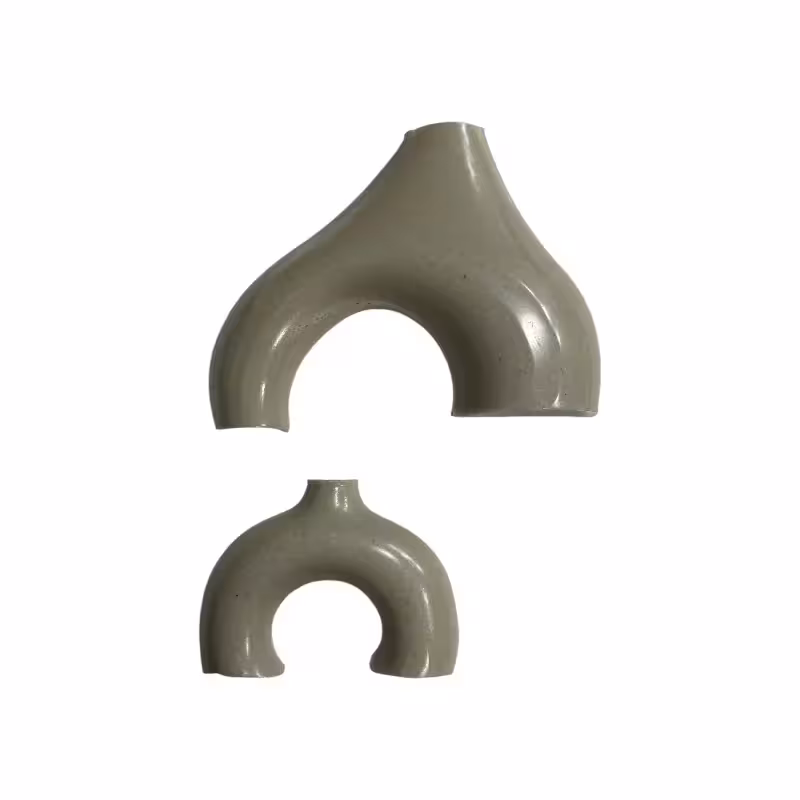 قالب طلقی ست گلجا دونات نیمه 10 در 14 و 7 در 9 سانت