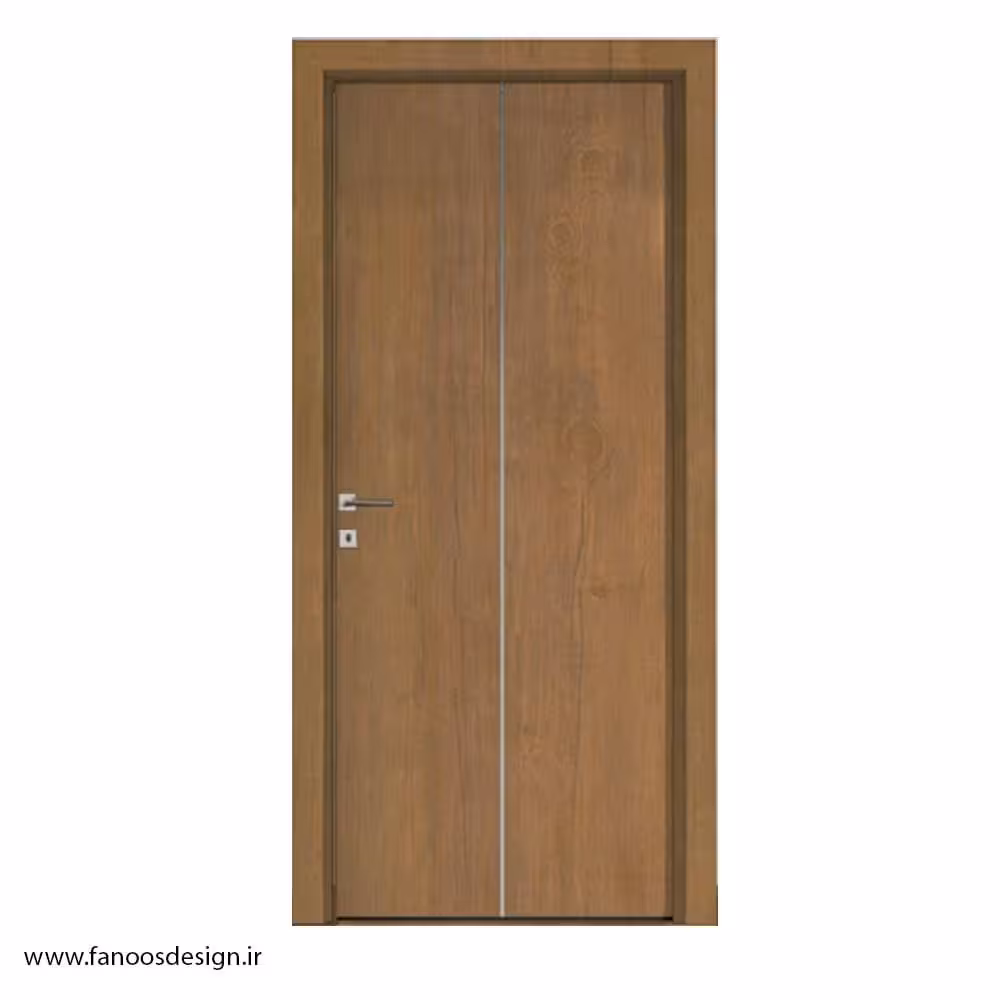 درب ضدآب حمام استیل خور چوب پلاست کد 1260