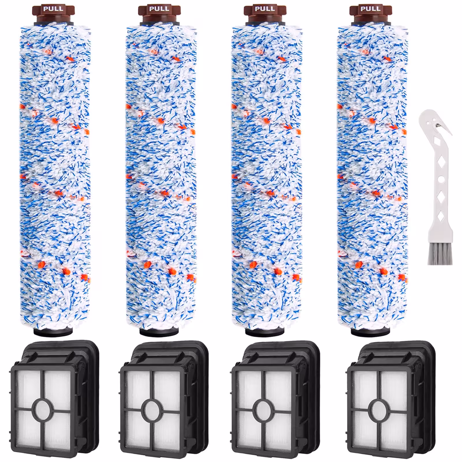 براش رول و فیلتر مناسب بیسل مدل Bissell CrossWave 1785 2306 Vacuum Filter 1866 Compare to Part 1608683 160-8683 1608684 (ارسال 10 الی 15 روز کاری)