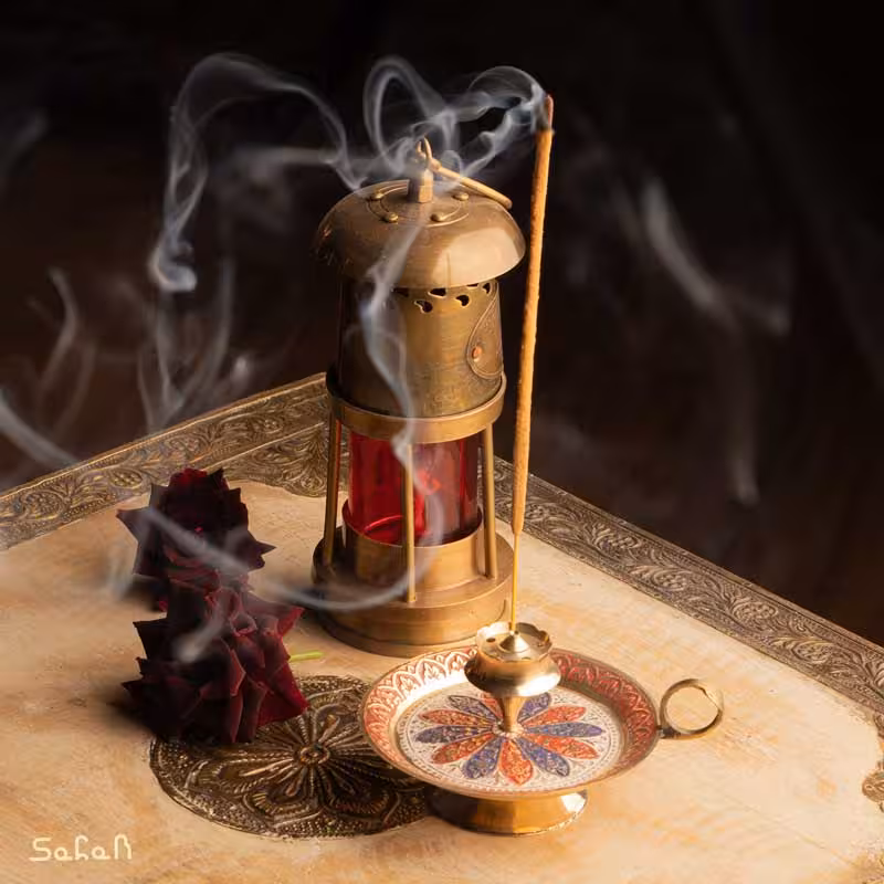 ست دکوراسیون برنجی کد 418