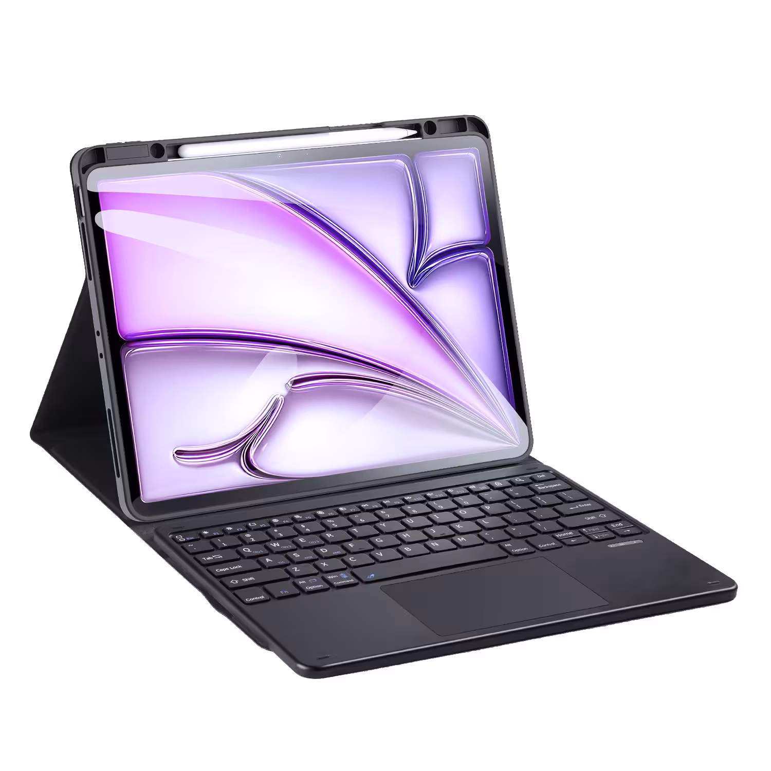 کیف کیبورد دار دوکس دوکیس مدل TK تبلت اپل iPad Air 13 (2024/2025)/iPad Pro 12.9(2020/2021/2022)