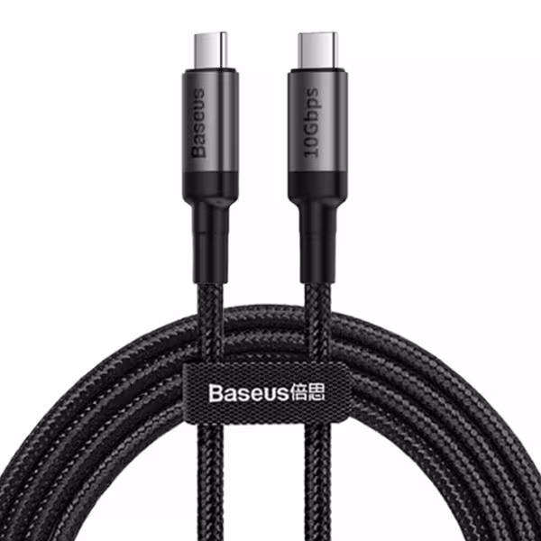 کابل تبدیل 1 متری USB-C باسئوس مدل Cafule CATKLF-SG1