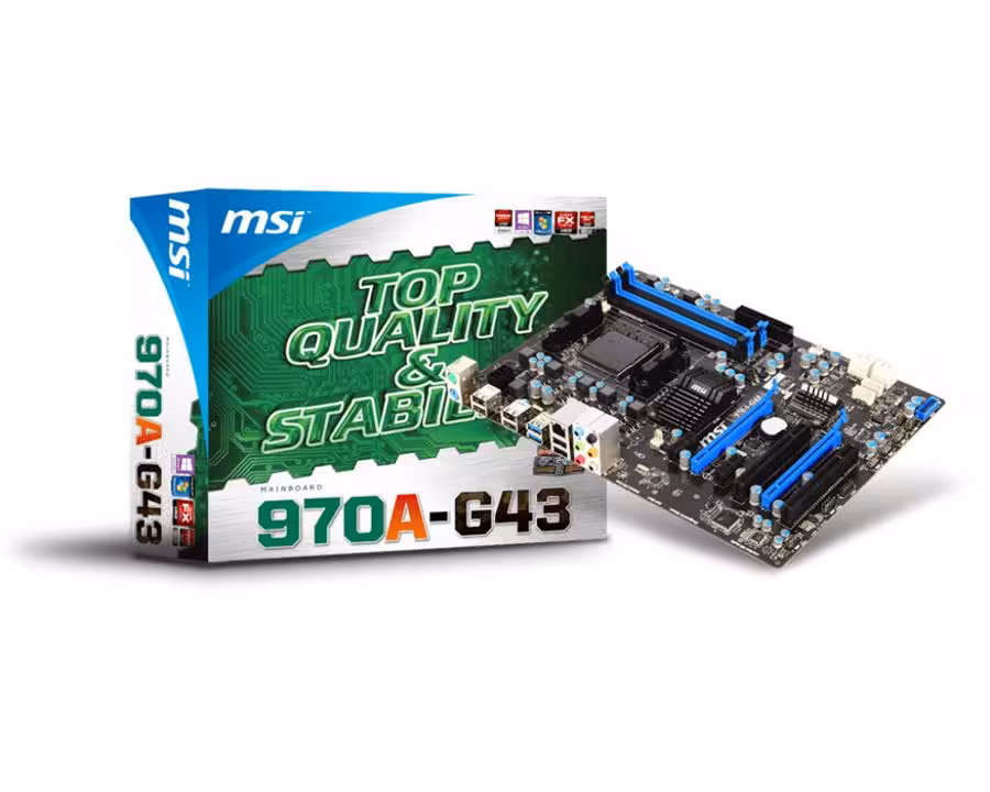 مادربورد ام اس آی 970 ای جی 43