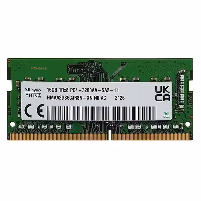 رم لپ تاپ DDR4 تک کاناله 3200 مگاهرتز CL22 اس کی هاینیکس مدل PC4-3200 ظرفیت 16 گیگابایت | کالا مکس